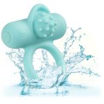 Silicone Rechargeable Nubby Lover's Delight - Blue - Image 8