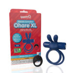 Screaming O Remote Controlled Ohare XL Vibrating Ring - Blue - Image 5
