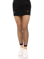 Industrial Net Footless Tights - One Size - Black - Image 6