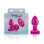 Vibrating Pink Metal Remote Plug - Small - Image 3