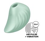 Satisfyer Pear Diver - Air Pulse Stimulator Plus Vibration - Mint - Image 4