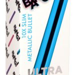 10x Slim Metallic Bullet - Blue