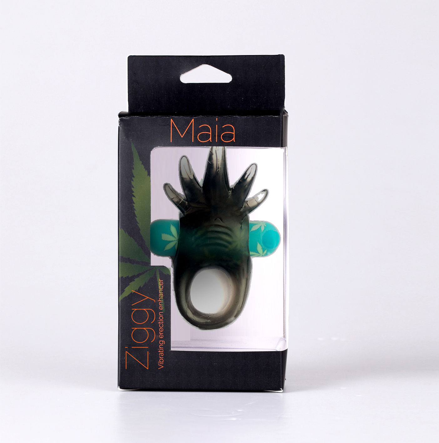 Szlp8zQ4FJKOxuePDGjlvEmtfqlcGgjs Ziggy Pot Leaf USB Rechargeable Vibrating Erection Enhancer Ring - 420 Series - Image 1