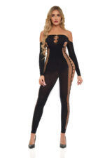 Bodystocking - One Size - Black - Image 2