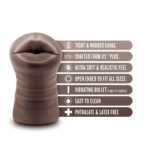 Enlust - Krystal - Vibrating Stroker - Brown - Image 2