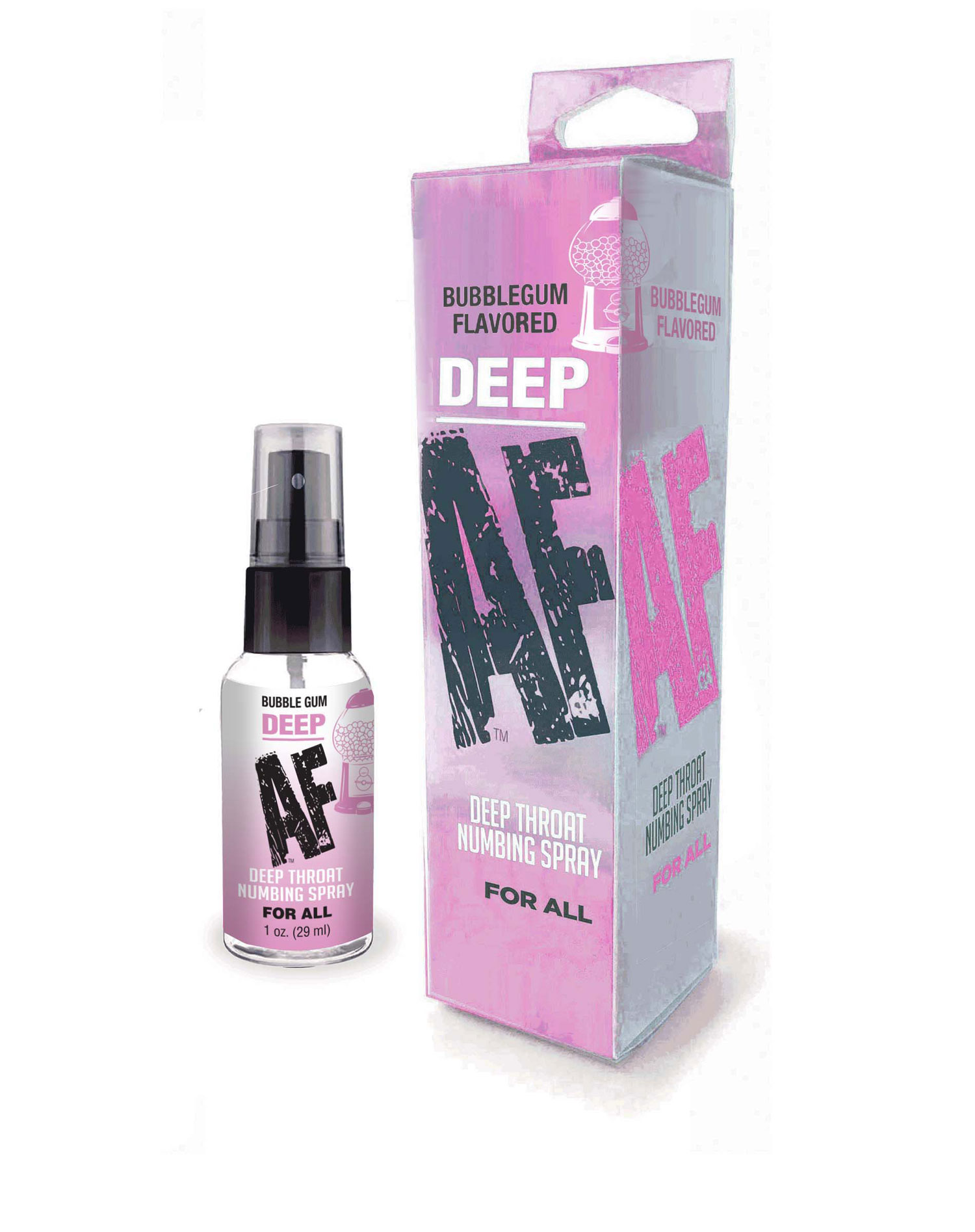 TEXl0kDQPKpmL2JscPRqlrkOngBmJSnT Deep Af Throat Numbing Spray 1oz – Bubblegum - Image 1