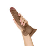 Shaft - Model a 10.5 Inch Liquid Silicone Dong With Balls - Oak - Image 5