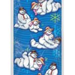 Gift Wrap Snowman