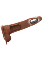 Fantasy X-Tensions Elite 8" Vibrating Hollow Silicone Strap-on - Brown - Image 6