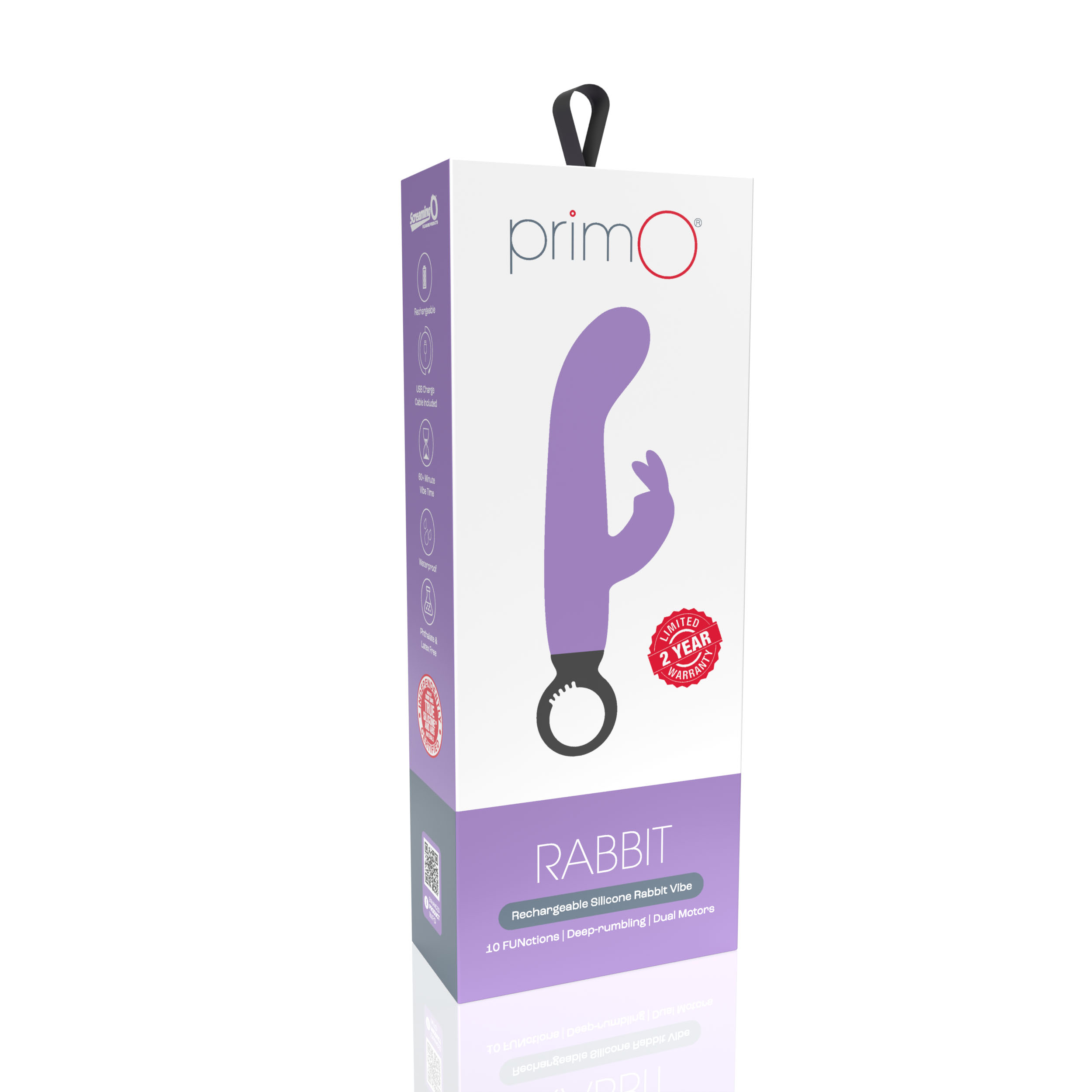 TgNjetCBuQ6EBIdXxeDfnkWt3ZzgFijD Primo Rabbit Rechargeable Vibrator - Lilac - Image 1
