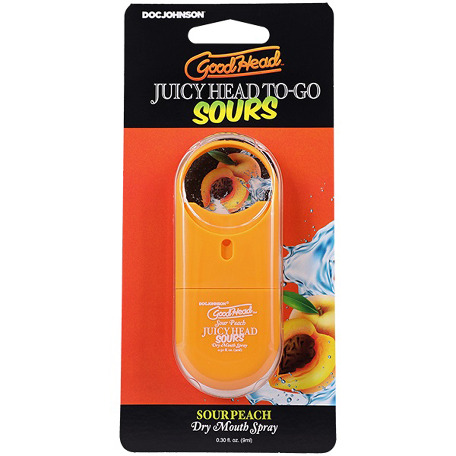 TpOBb94gqQOexU7JdSJern8xO2lFa51j Goodhead Juicyhead Dry Mouth Spray to Go - Sour Peach .30 Oz - Image 1