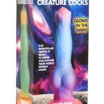 Space Cock Glow-in-the-Dark Silicone Alien Dildo