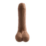 Peek a Boo Vibrating Dildo - Dark - Image 5