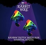 Rainbow Trippin' Psychedelic Toadstool Nipple Cover Pasties - Image 2