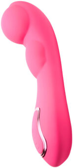 Extreme-G Inflating G-Spot Silicone Vibrator - Pink - Image 3
