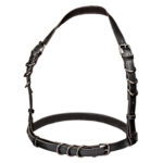 Euphoria Collection Plus Size Halter Buckle Harness - Black - Image 4