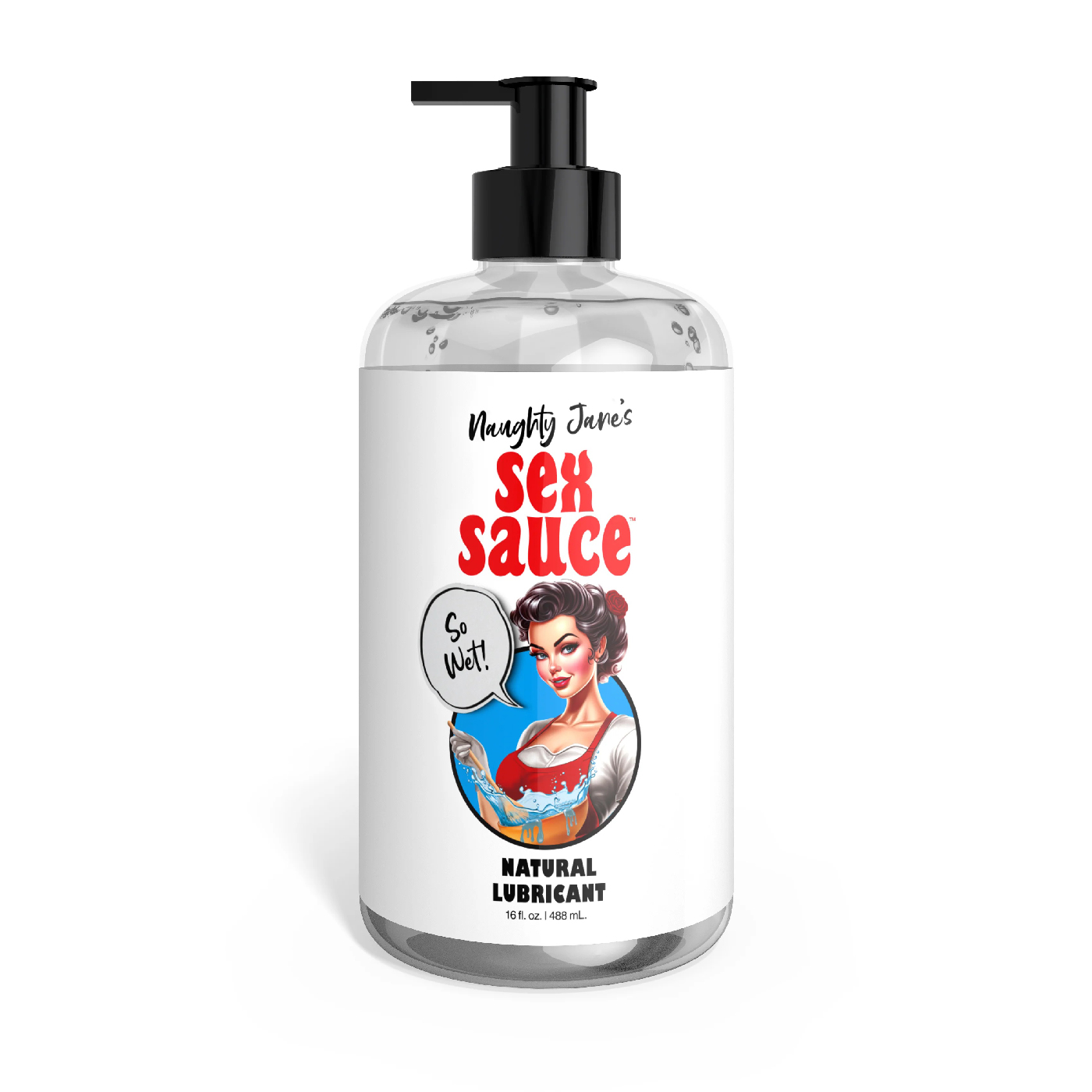 UGPeqDsDOcEfVGNW8bF4TmyJJ5f7V1Lo Naughty Jane's Sex Sauce Natural Lubricant 16oz - Image 1