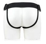 Hollow Strap-on Without Balls 8 Inch - Black - Image 2