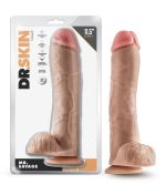 Dr. Skin - Mr. Savage - 11.5 Inch Dildo With Balls - Beige - Image 4