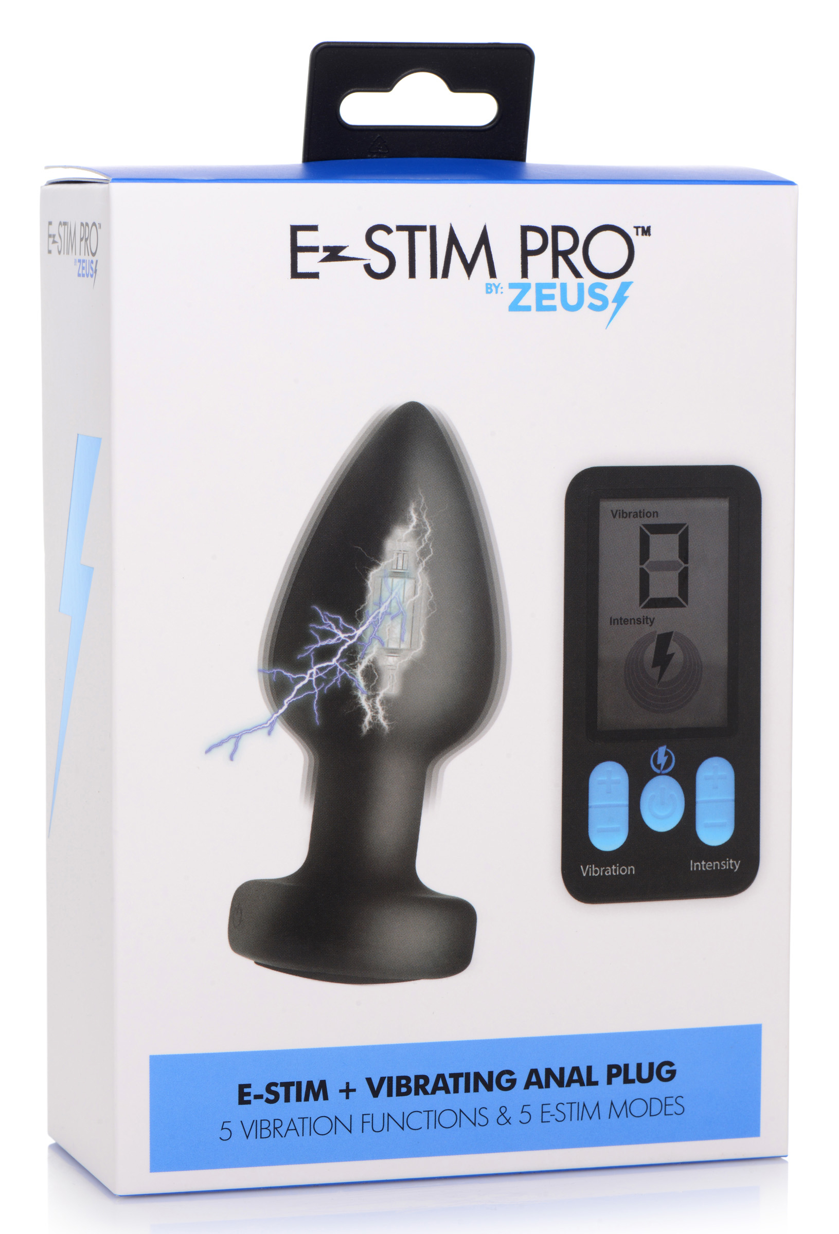 US8ixL2M38mziCFpYNn2hLdL1TnnLhGH E-Stim and Vibrating Anal Plug - Black - Image 1