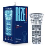 Rize - Luz - Glow in the Dark Self- Lubricating Stroker - Clear - Image 8