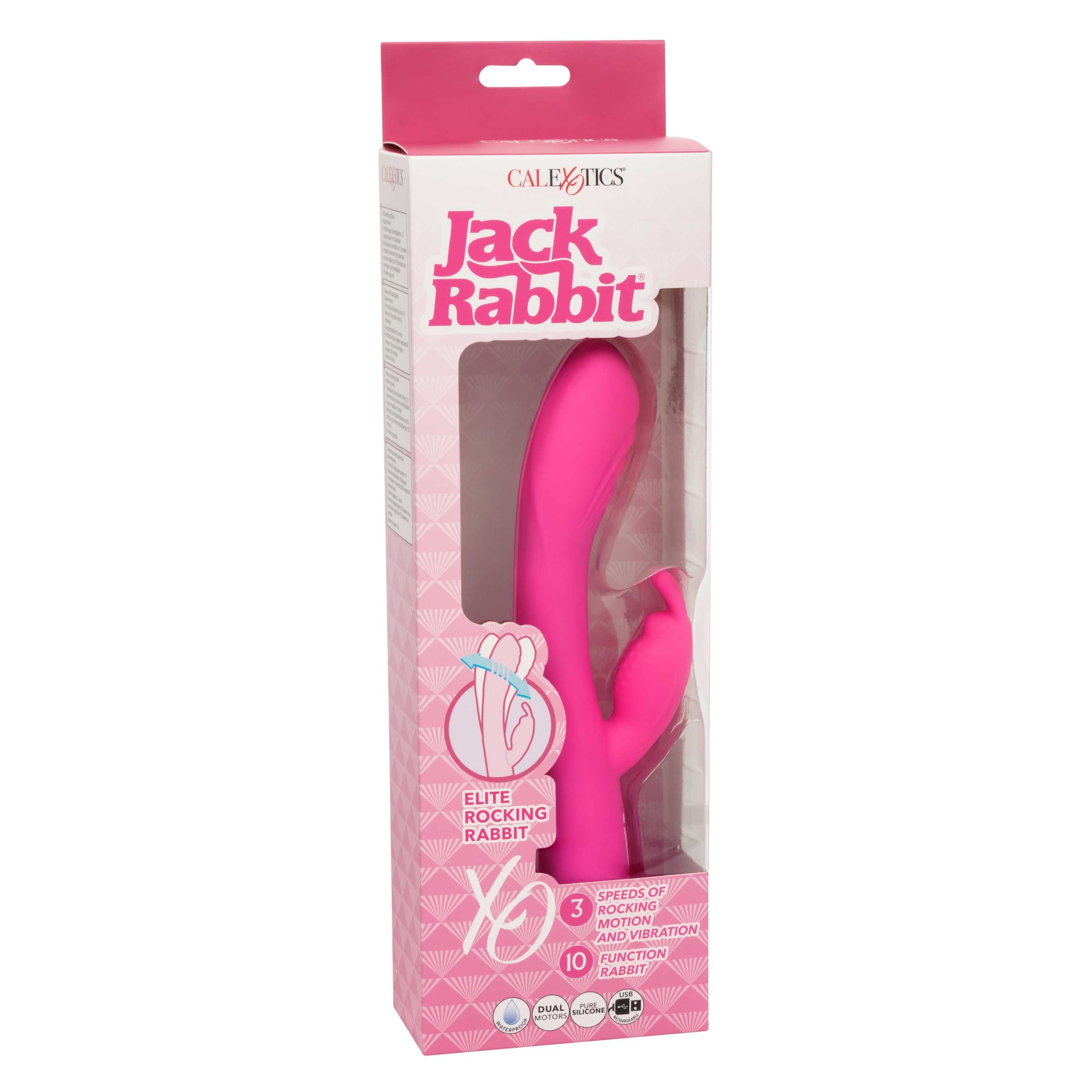 Upw9yptGLtEWfnfGjzhMOAITC8z9Ye8G Jack Rabbit Elite Rocking Rabbit - Pink - Image 1