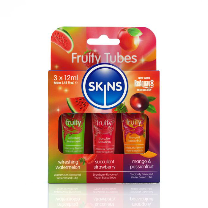 UxjQMWnK Skins 12ml Sampler Tubes - Fruity 3pk - Image 1
