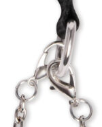 12 Pc Interchangeable Collar and Nipple Clips Set - Black - Image 2