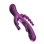 Trilux - App Controlled Rabbit Vibrator - Purple - Image 2
