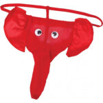 Elephant Thong - Red - One Size - Image 2