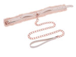 Peaches ‘N Creame Fur Collar and Leash - Pink - Image 4