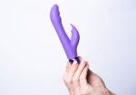 Hailey 10-Function Vibrating Rechargeable Dual Vibe - Purple - Image 5