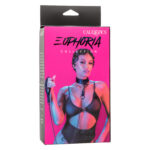 Euphoria Collection Collar With Chain Leash - Black - Image 3