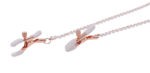 Peaches ‘N Creame Collar With Nipple Clamps - Pink - Image 2