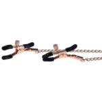 Brat Charmed Nipple Clamps - Rose Gold - Image 2