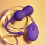 Playboy Pleasure - Double Time - Kegel Balls - Dark Purple - Image 4