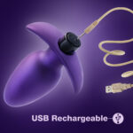 Anal Adventures Matrix - Excelsior Plug - Astro Violet - Image 6