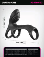 Fantasy C-Ringz Ultimate Couples Cage Pro - Black - Image 3