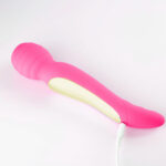 Zoe Twisty Dual Vibrating Pleasure Wand - Pink - Image 5