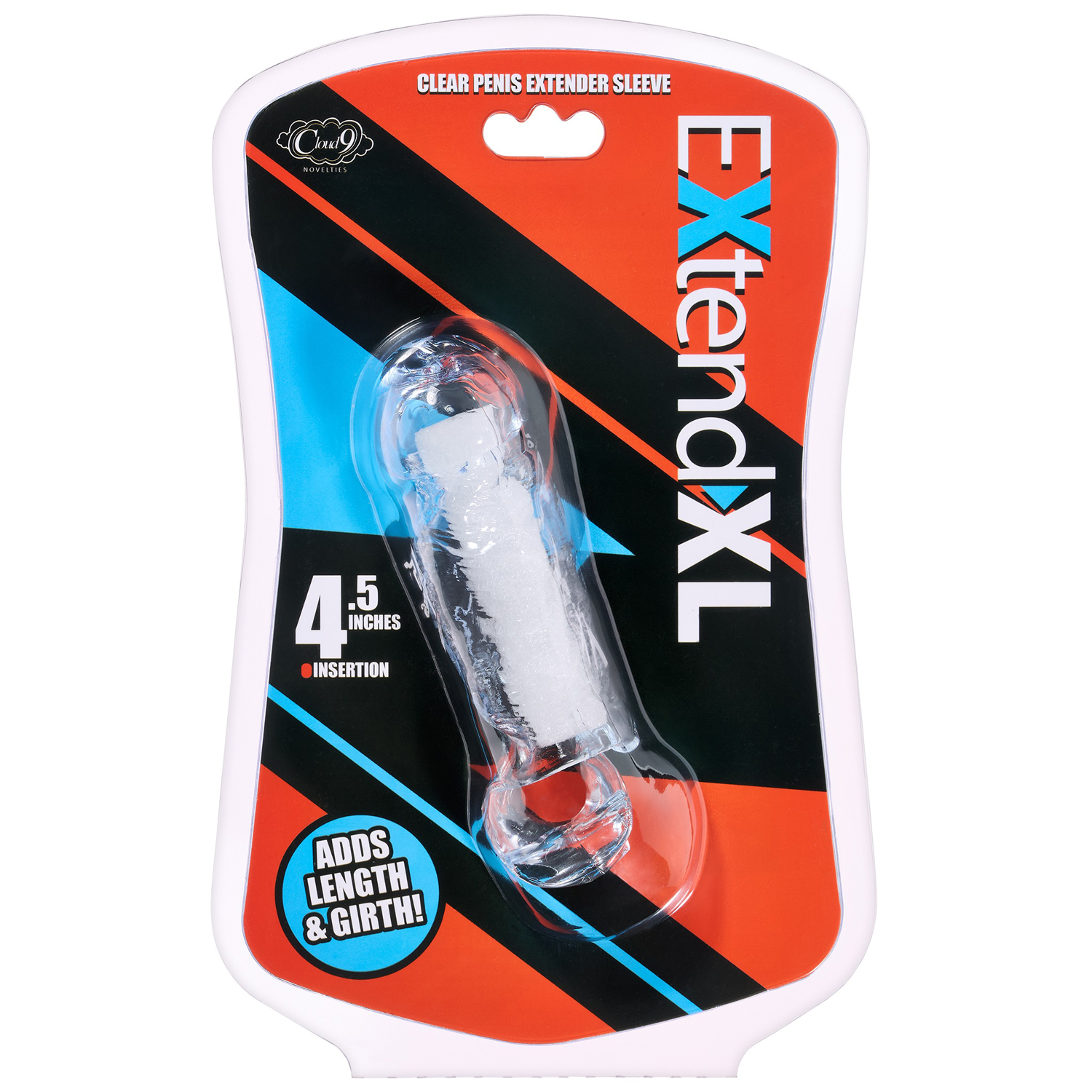 WFWmrCknxQ4Uurjn37n9zZ0JF66xcnyH Extend XL Penis Sleeve 4.5" - Clear - Image 1