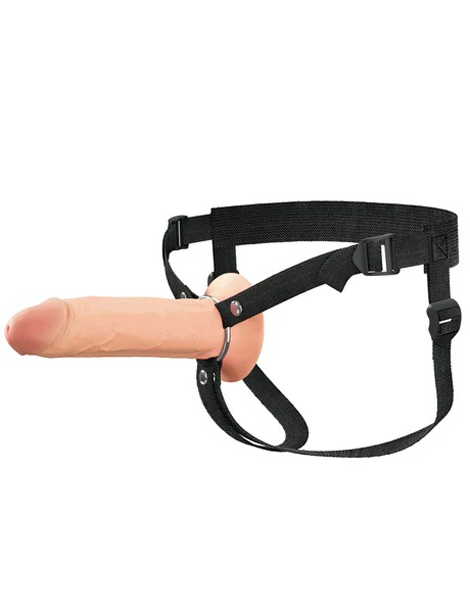 WHfw0bJDOJrKHRtGbsPJ9LlHIG1SxvkZ Fantasy X-Tensions Elite 8" Silicone Hollow Strap Dual Density - Light - Image 1