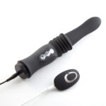 Max Silicone Thrusting Portable Love Machine - Black - Image 3