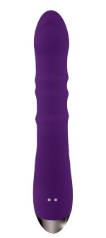 Playboy Pleasure - Hop to It - Rabbit Vibrator - Dark Purple - Image 4