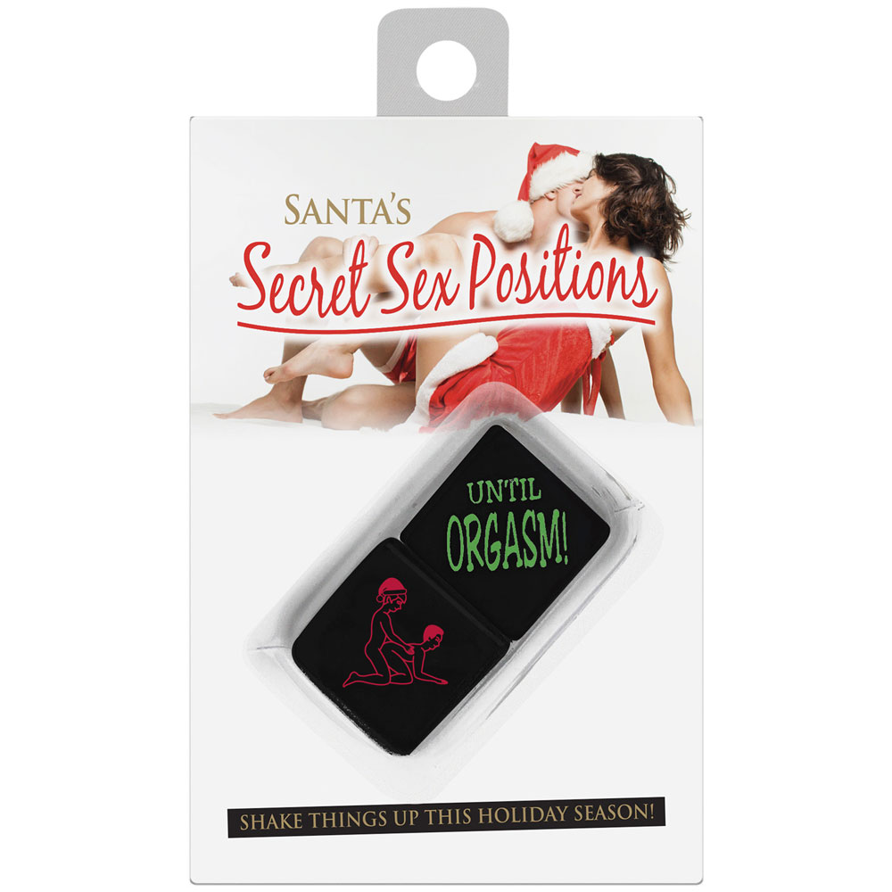 Wfgx7LMT Santa's Secret Sex Positions Dice - Image 1