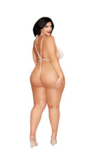Teddy and Harness Dmnd - Queen Size - White - Image 2