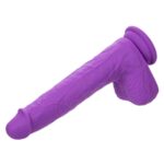 Rechargeable Gyrating and Thrusting Silicone Studs - Purple - Image 3