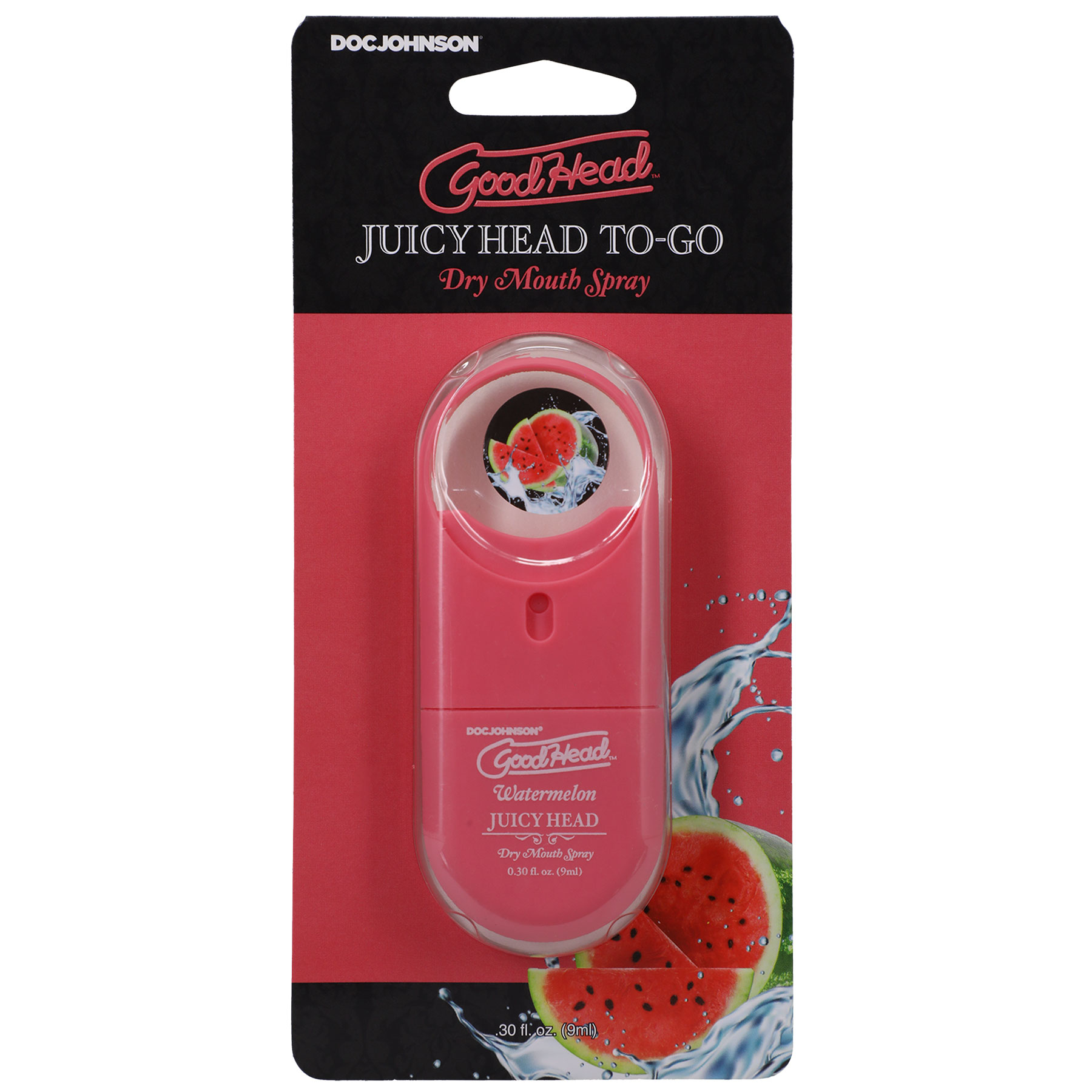 Wl21fuMxwyVSUab14pN5ax4Yd7MLWTsH Goodhead - Juicy Head Dry Mouth Spray to-Go .30 Fl - Watermelon - Image 1