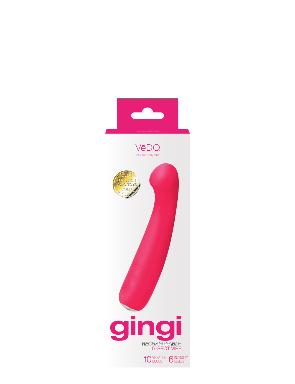 WtEeVbK0 Gingi Rechargeable G Spot - Pink - Image 1