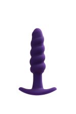 Twist Rechargeable Anal Vibe - Deep Purple - Image 5
