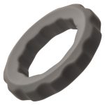Alpha Liquid Silicone Erect Ring - Gray - Image 4